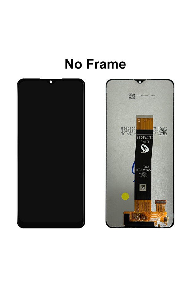 شاشة عرض LCD IPS مقاس 6.5 بوصة بدون إطار باللون الأسود لهاتف A12 Nacho A127 SM-A127F، شاشة لمس بديلة لسامسونج.