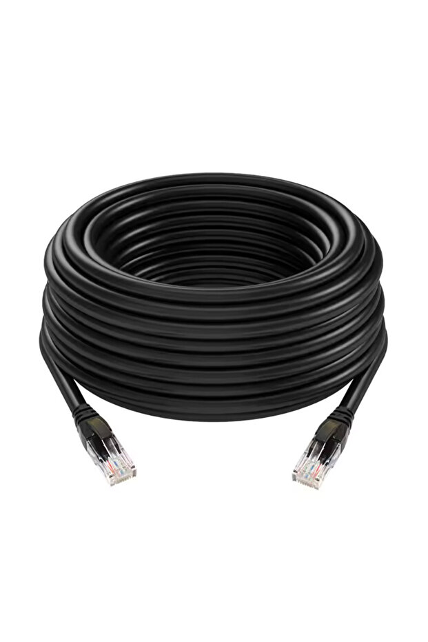 30M CAT6 Black 1/2/3/5/10/15/20/30M Cat6 Ethernet Cable RJ45 UTP 1000Mbps Network Cord LAN Wire Inte