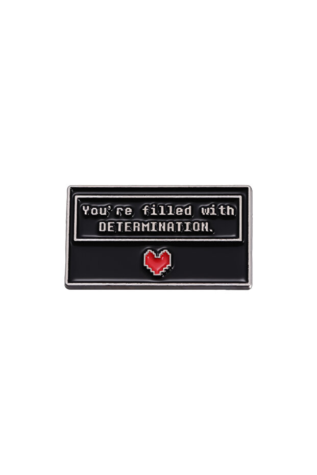 Style 13 Cartoon Game Enamel Pins Red Heart Mercy Undertale Game Action Fight Item Act Sans Papyrus