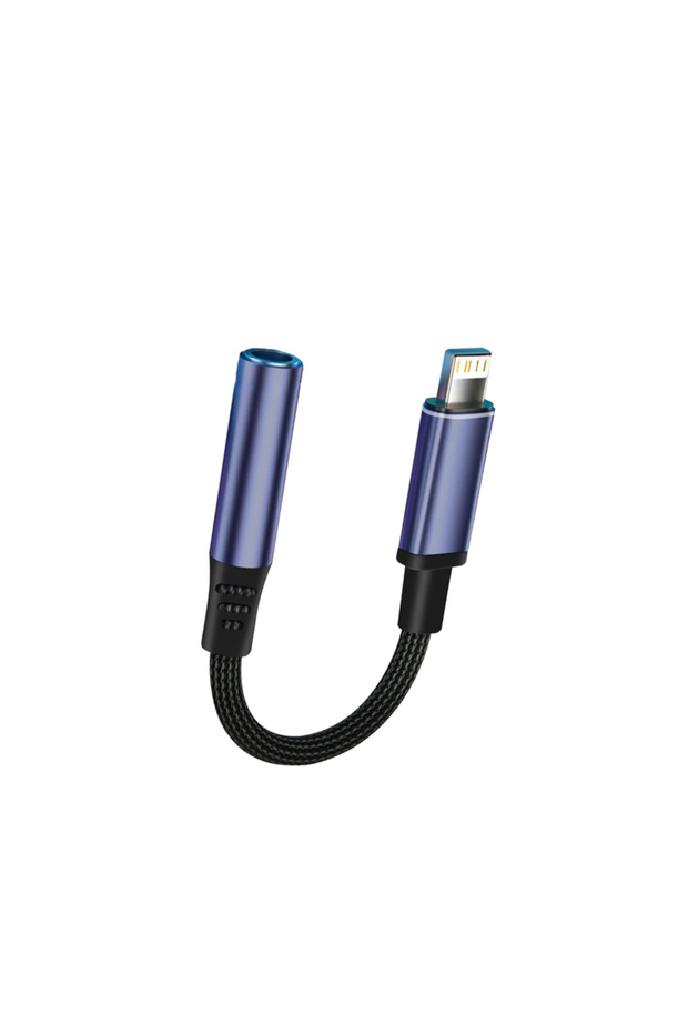 محول من Lightning إلى مقبس سماعة رأس مقاس 3.5 ملم لجهاز iPhone، محول Aux، كابل صوت