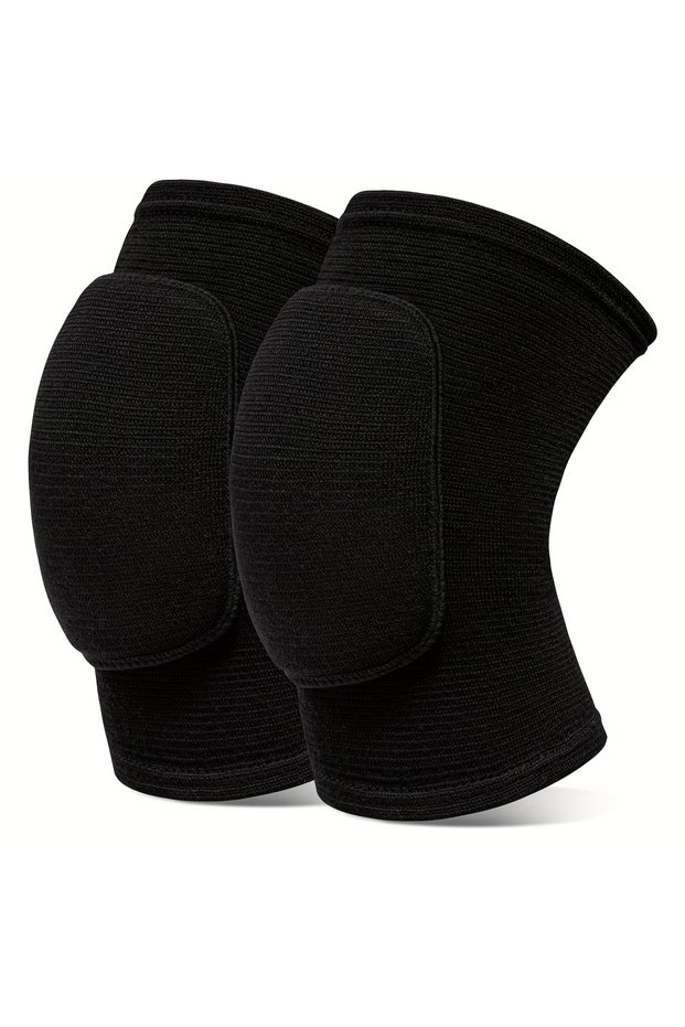 XS（old） black 2pcs Sponge Knee Pads for Volleyball Players,Dancers,Yoga,Running,Cycling,Workouts,Kne