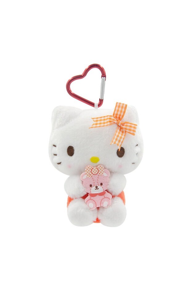 Hello Kitty 12cm Genuine Sanrio Hello Kitty Kuromi Melody Pachacoo Cinnamoroll Stuffed Toy Pendant C