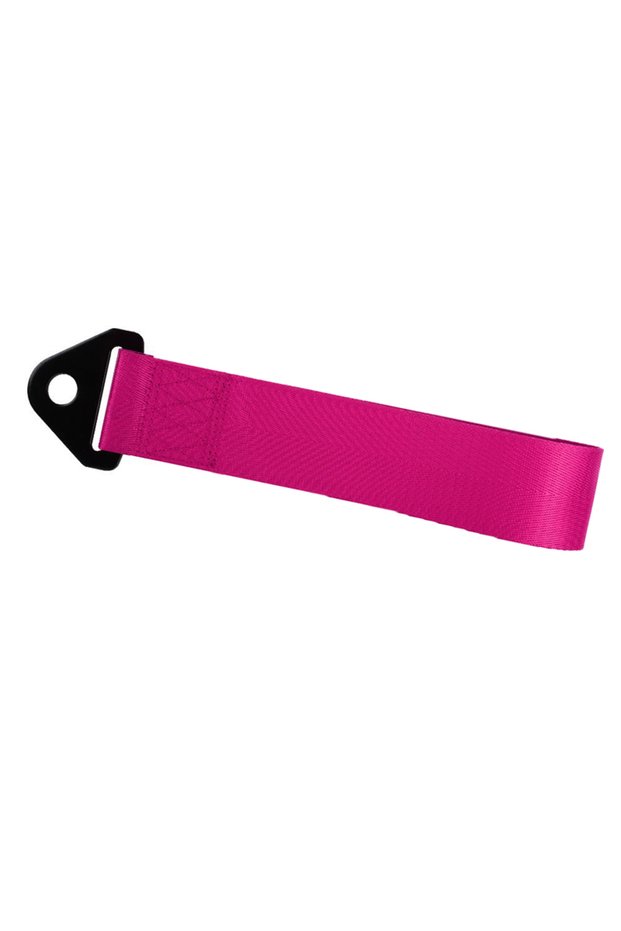 Rose red High Quality Car Color Pendant Tow Strap Belt Tow Rope Ribbon Auto Accessories Trailer Rope