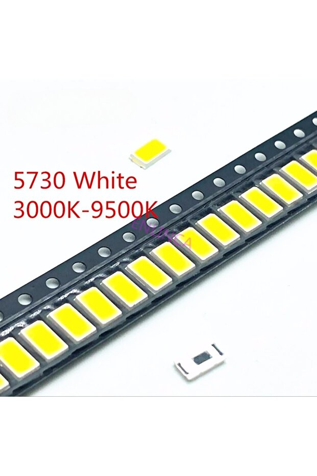 4000-4500K SAMIROB 100Pcs 5730-CW WW 0.5W-150Ma 50-55lm White Light 3000K 4000K 6000K 95000K SMD 573
