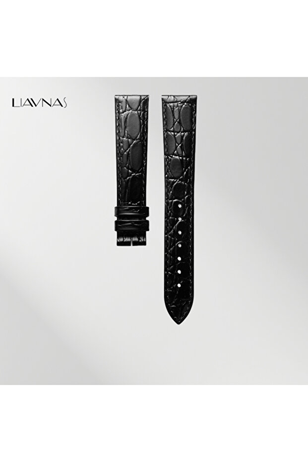 20mm Without a buckle Leather Watch Strap Genuine for Longines Accessories Watchbands Butterfly Buck