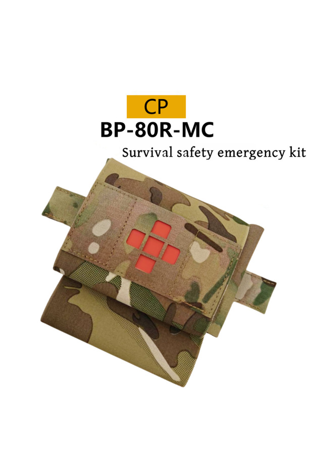 مجموعة أدوات الإسعافات الأولية الصغيرة سريعة النشر من BP-80R-MC مجموعة أدوات الإسعافات الأولية الجديدة للسلامة والبقاء على قيد الحياة