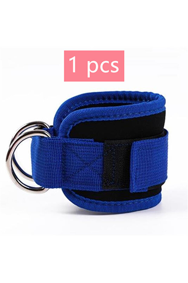 1pcs-5 1/2/4Pcs Cable Ankle Straps Double D-Ring Adjustable Ankle Cuffs Gym Workouts Glutes Legs Str
