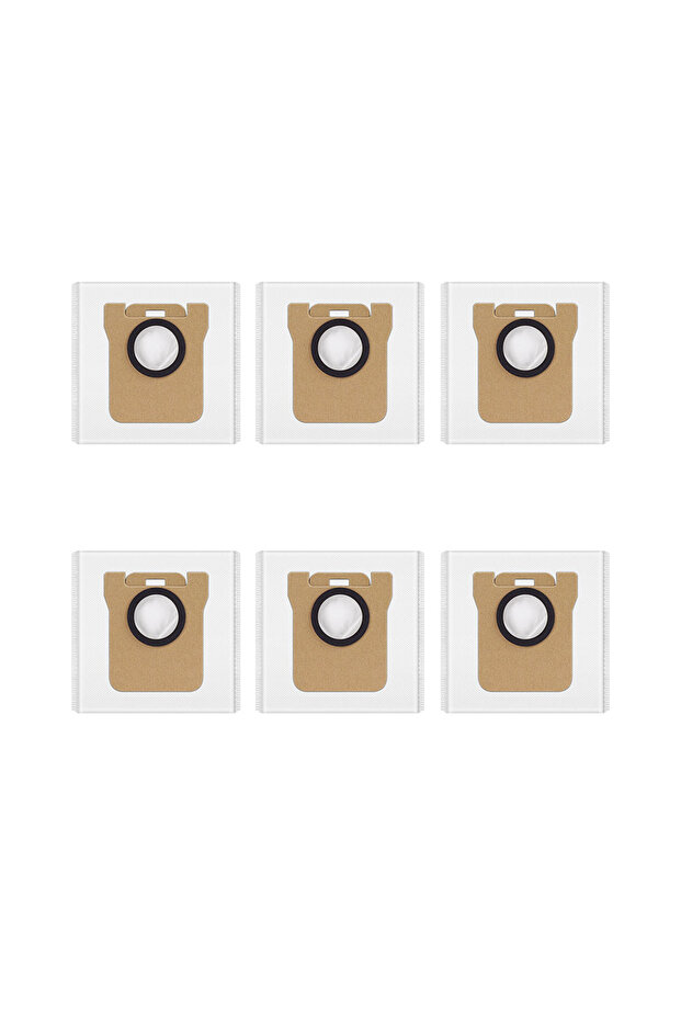 6pcs Dust Bags Parts For X10+/X10 Plus/X20+/X20 Plus/5/5 Pro/X20 Pro/X20 Max/M30S/M40 For Dream...