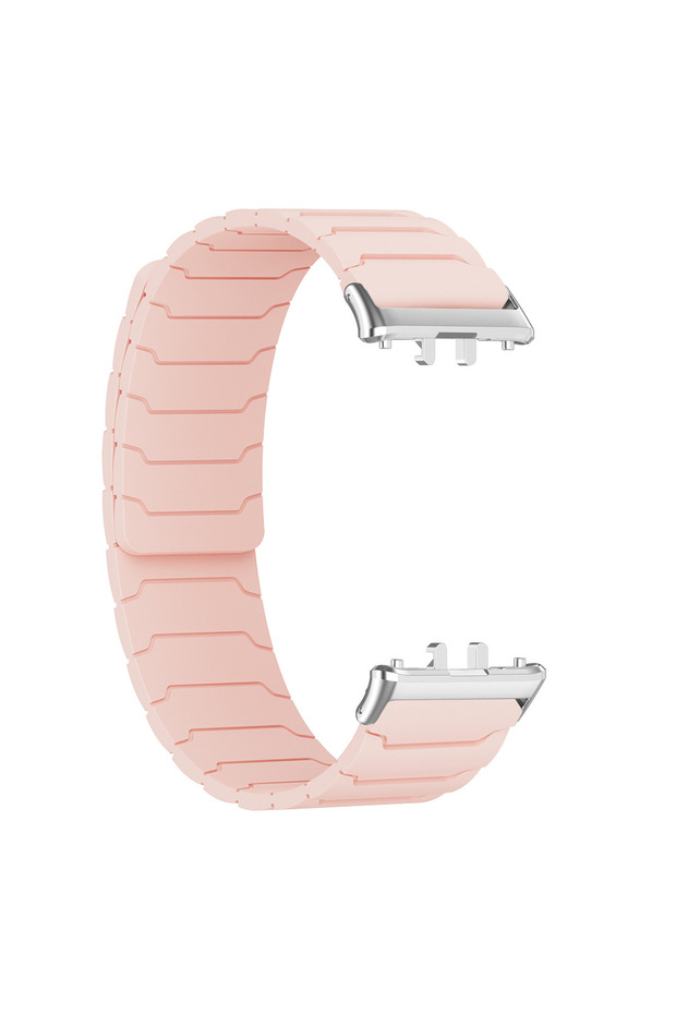 For Galaxy Fit 3 Pink-S Magnetic Silicone Strap For Fit 3 Adjustable Watch Band For Fit 3 S...