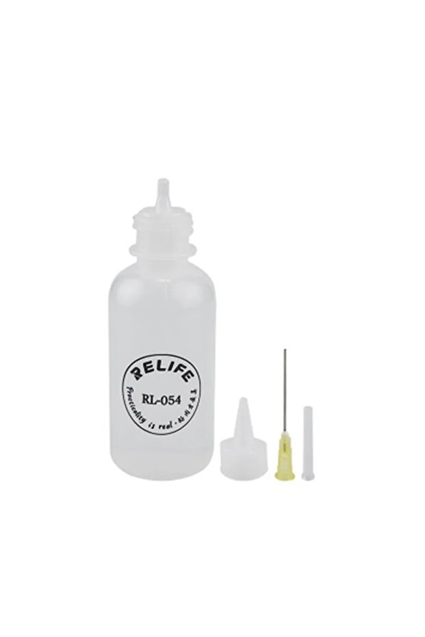 RELIFE RL-054 Relife RL-054 RL-TB2 Solder Flux Paste Resin Tools Empty Liquid Plastic Alcohol Bottle