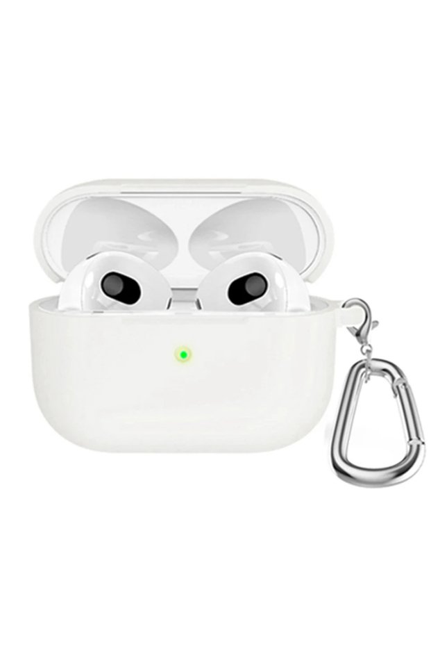 Airpods pro2 White 01 Silicone Earphone Cases For Airpods 4 /2 Airpods 3 Case Headphones Case Prote