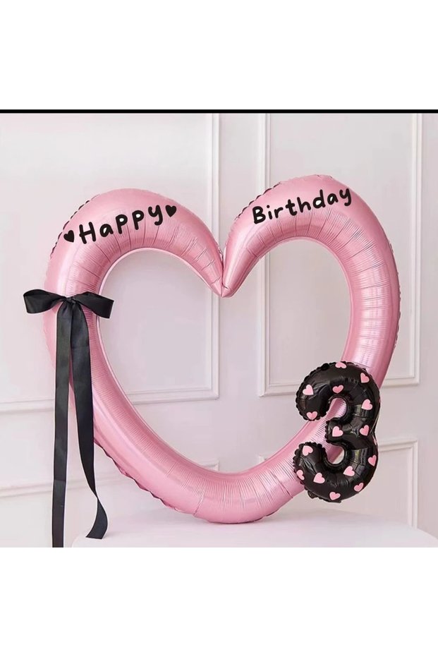 40inch 3 Hollow Out Love Heart Balloon Birthday Party Decoration Cute Love Ballons Baby Shower Weddi
