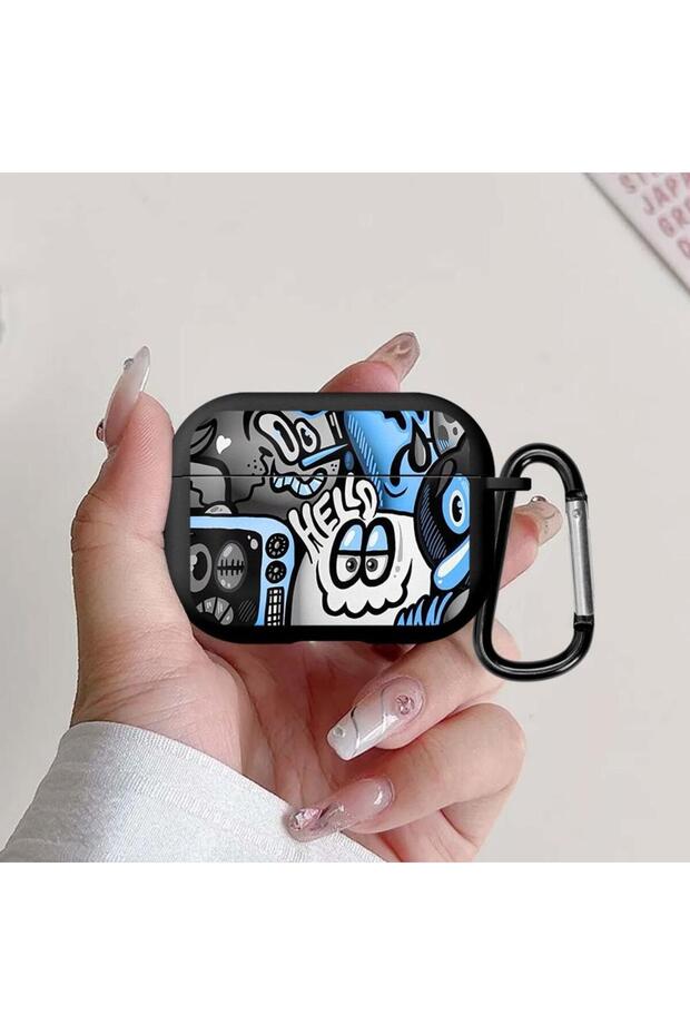 for Airpods Pro 3 Mix02 Case For Airpods 3 Pro3 4 Pro2 2 Pro 1 Earphone Cases Cover Super Cool Black