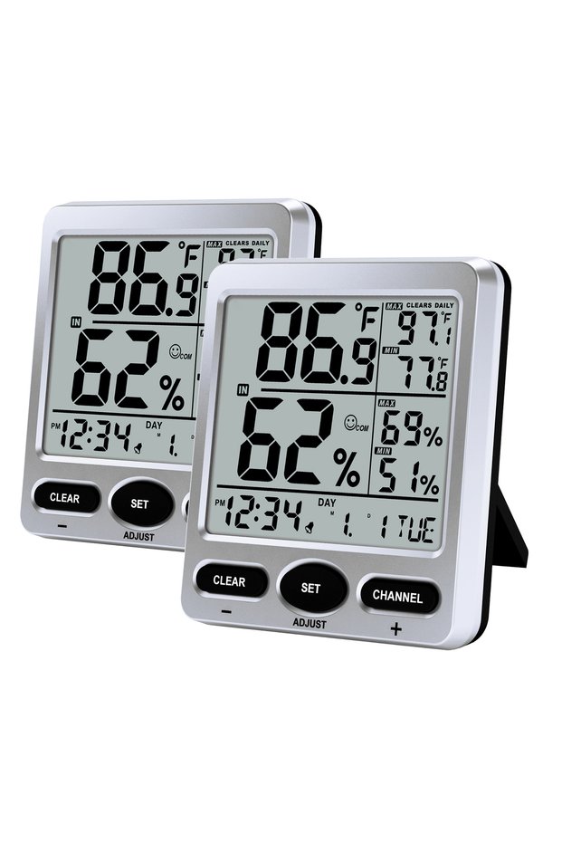 ws008RX2 2025 Smart Indoor Digital Thermometer Hygrometer Real-Time Temp Humidity Monitor with Alarm