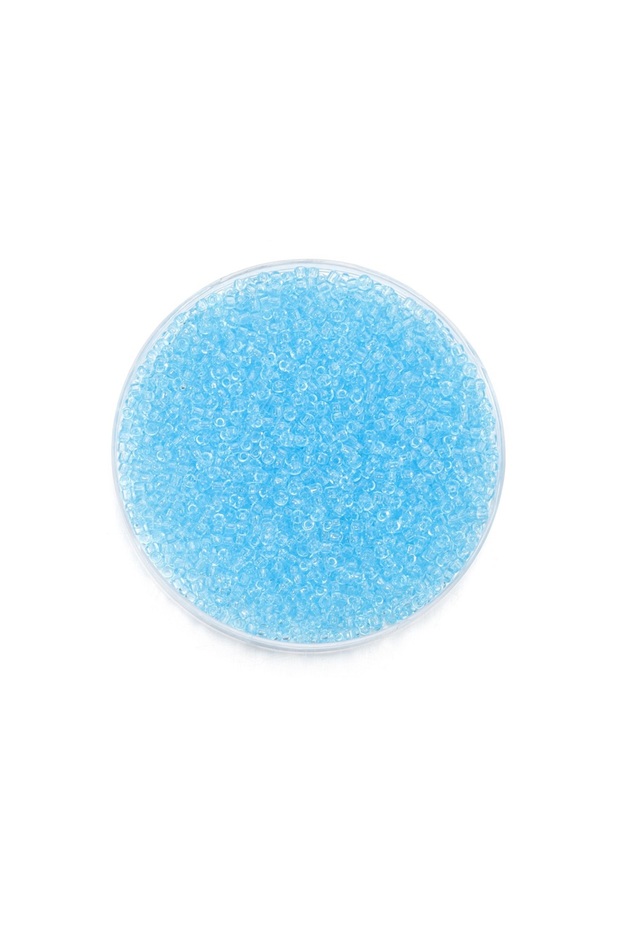 2mmx1000pcs Light Sky Blue 1000/1800Pcs 2mm Transparent Color Czech Glass Seed Beads Round Loose Bea