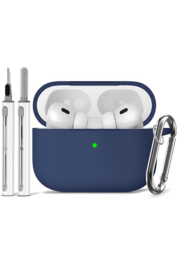 airpods pro3 blue For Airpods Pro 3 Generation Cover (2025) Slim Silicone Case Full Protector Cover