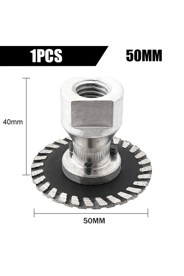 50mm 30/40/50mm Engraving Diamond Saw Blade M14 Thread With RemovabIe FIange Turbo Cutting Disc For