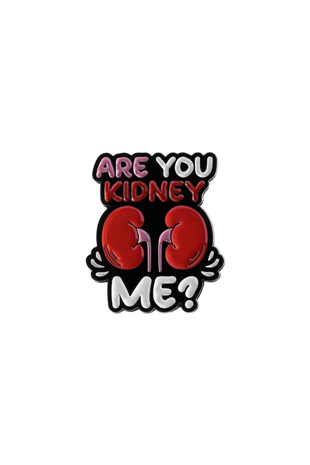 Style 1 Nephrology Kidney Enamel Pins Kidney Crew Medical Organ Medicine Metal Brooches Lapel Badge