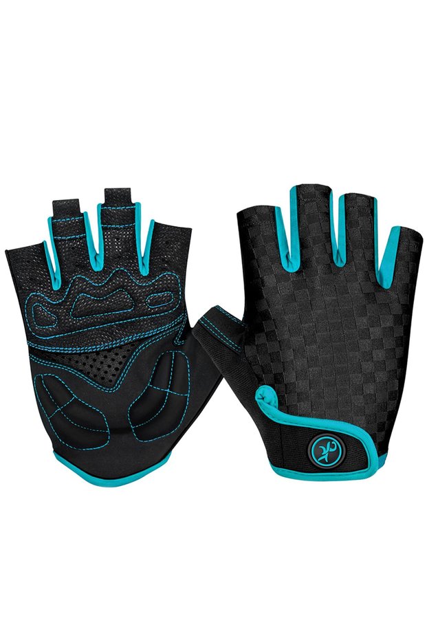 L Blue MOREOK Bike Gloves Summer Fingerless 5MM Gel Pads Breathable Mountain Road Bike Cycling glove