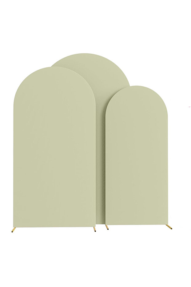 80x180cm(6Ft) U (Only Cover) 1Pc Arch Stand Cover Wedding Flower Door Decoration Polyester Elastic S