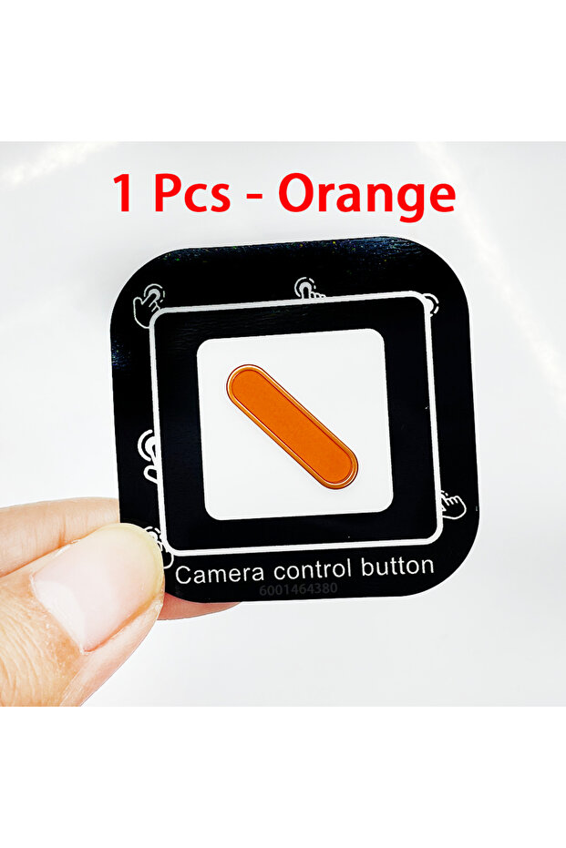 iPhone17 Pro Max 1 Pcs Orange Camera Control Button Protector For iPhone 17 Pro Max 17 Pro 16 Plus 1