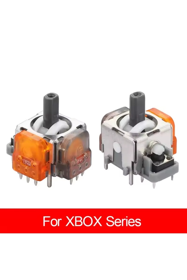 عصا تحكم تناظرية ثلاثية الأبعاد بديلة بتأثير TMR لجهاز Xbox Series وPS5 وPS4، متوفرة بـ 2-10 قطع