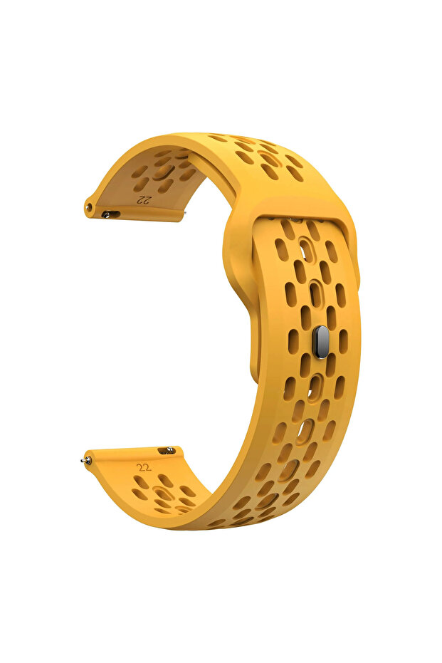Amazfit Active 2 YELLOW Silicone Sports Strap For Active/Active 2 Bracelet 20 22mm Band For Balanc