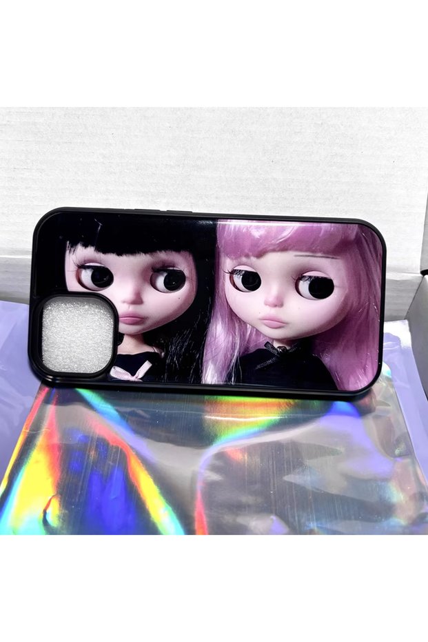 iPhone17 A Japanese Korean Dark Girl Art Phone Case for IPhone 17 Air 16 15 14 Pro Max 11 12 13 Pro