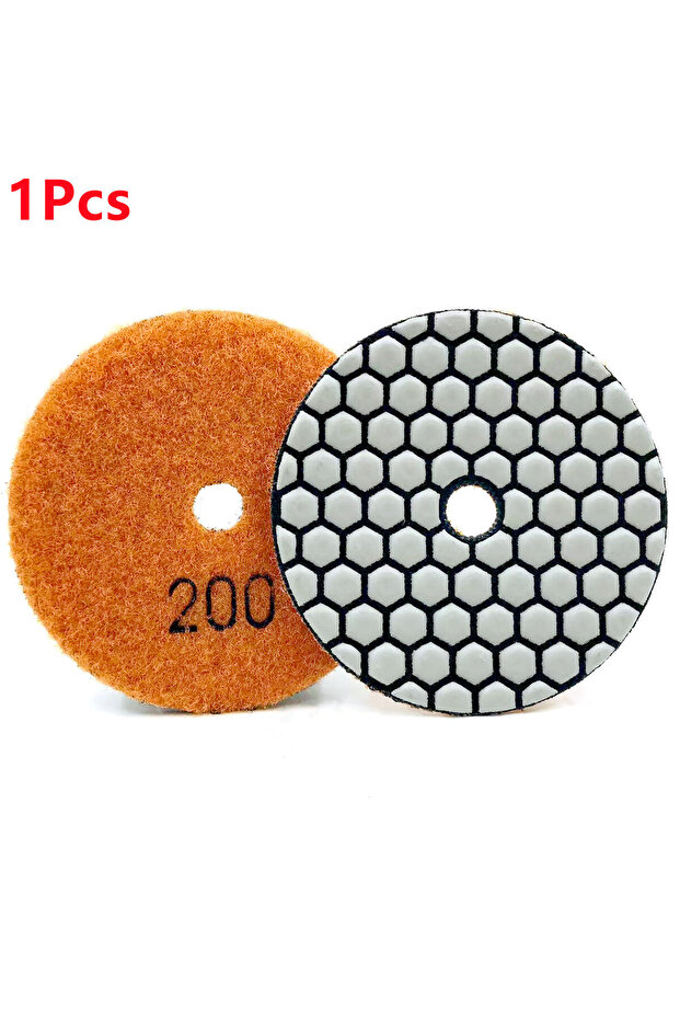 1Pcs-80mm 200 1Pcs-6Pcs Diamond Dry Polishing Pads Granite Marble Flexible Resin Sanding Discs 80mm