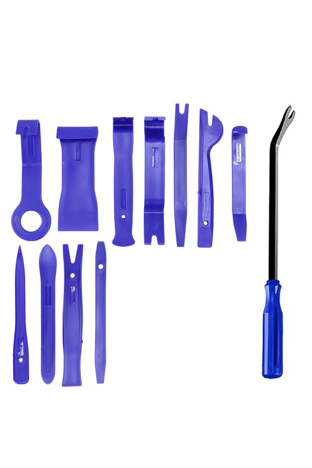 Blue 12PCS 5/11/12PCS Car Audio Maintenance Repair Panel Remover Tool Car Clips Puller Panel Tools F