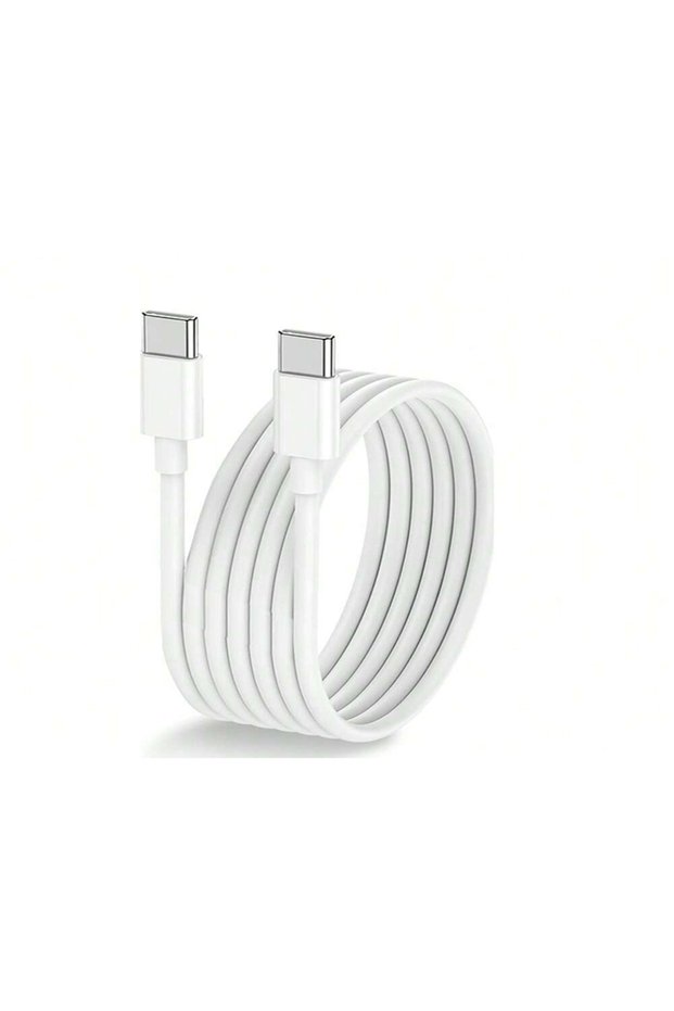 3m WHITE PD 60W Fast Charging Cable USB-C to Type C For IPhone 16 15 Samsung Xiaomi Huawei Type C