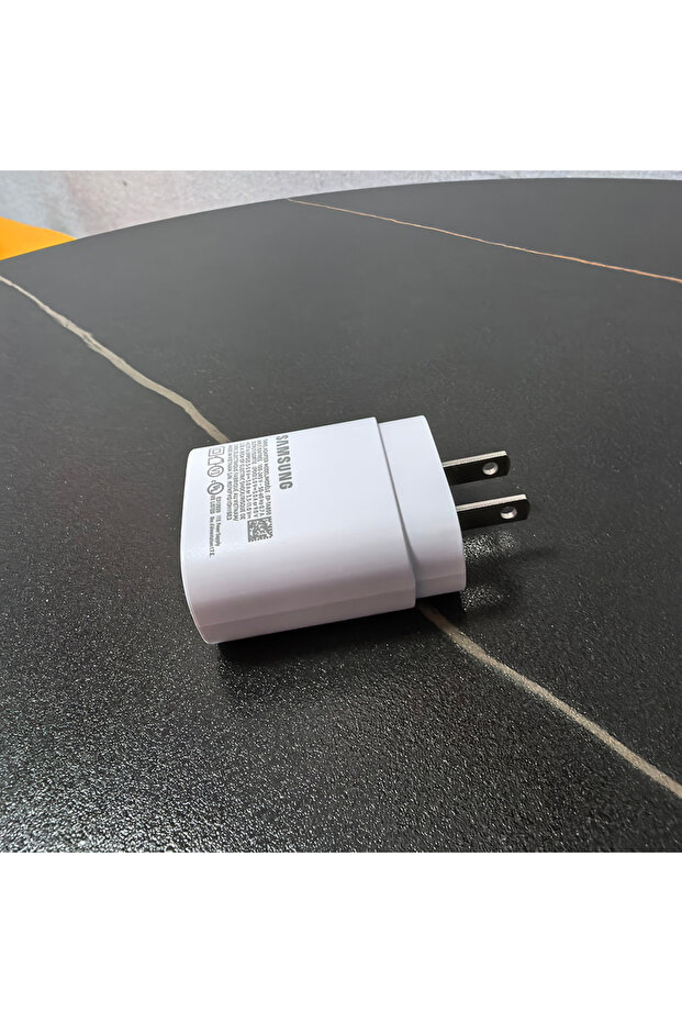 US White 25W Fast Charger US Adapter For S25 S24 Ultra Plus FE S23 S22 A 06 16 26 36 56 F