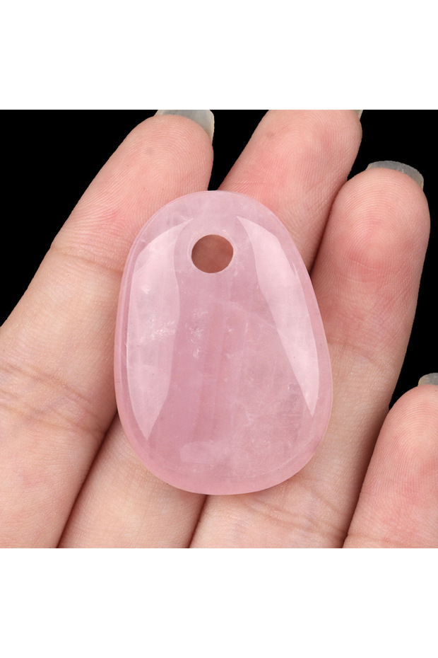 Pink Crystal 1pc Natural Stone Trapezium Agates Amethysts Pink Crystal Healing Crystal Massage Stone