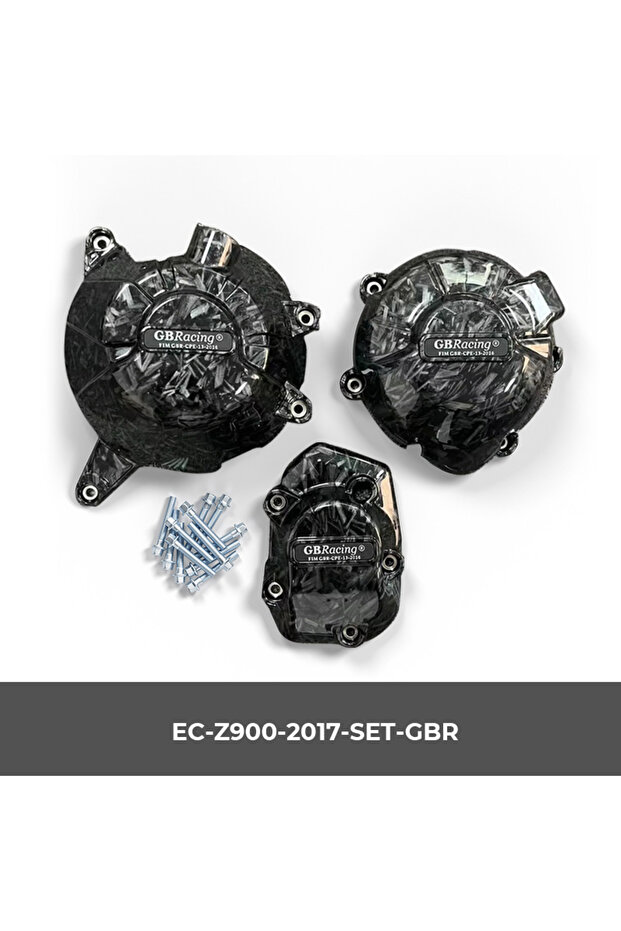 Set DZ New V2 protector de motor de moto GBRacing Engine Cover Set for Z900 (2017-2026) - Clutch & S