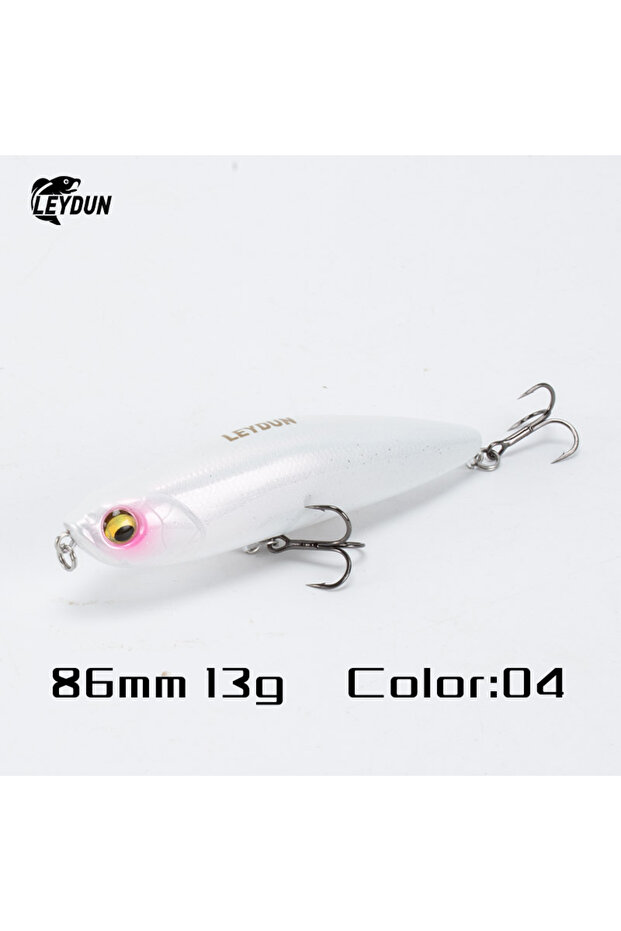 86mm 13g 04 LEYDUN Z-Claw Fishing Lures Floating Pencil 86mm 100mm 120mm Topwater Hard Baits Surface