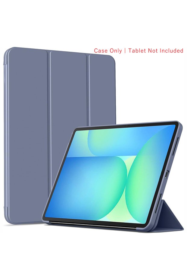 Galaxy Tab S10 FE YT Lavender Purple Tri-fold Flip Case For Samsung Galaxy Tab S10 / S10 FE 10.9'' 1