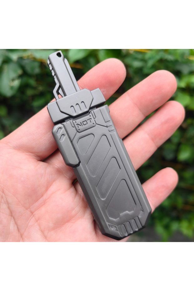 GRAY EDC Fidget Sliders Fidget Toys Stress Relief For Adults Metal Toy Mechanical Push Stress Relief