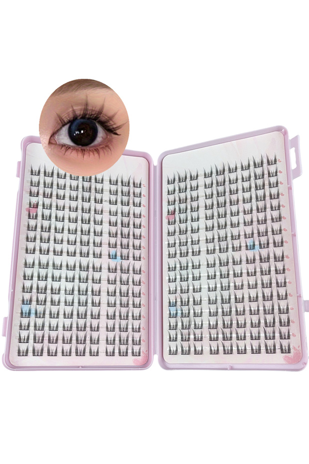 Maoerd-jms 288 Large Eyelashes with Pointed Cat-Eye C-Curl 10-14Mm Eyelashes That Are Natural And Li