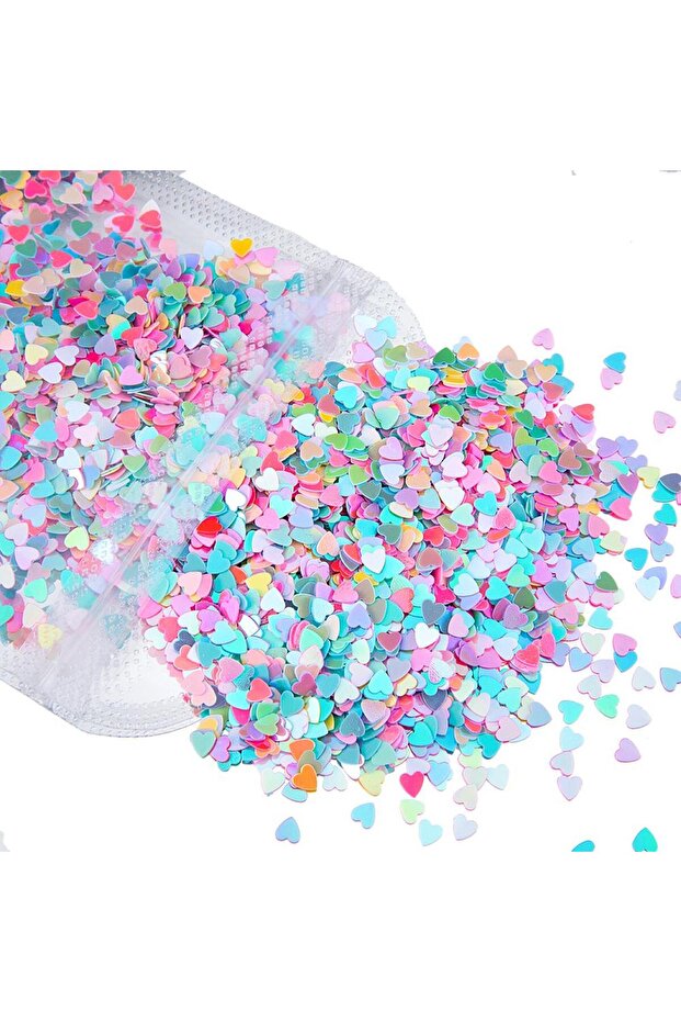 Heart 20G Glitter Heart Star Letter Shell Glitter Sequins for Epoxy Resin Filling Material for DIY J