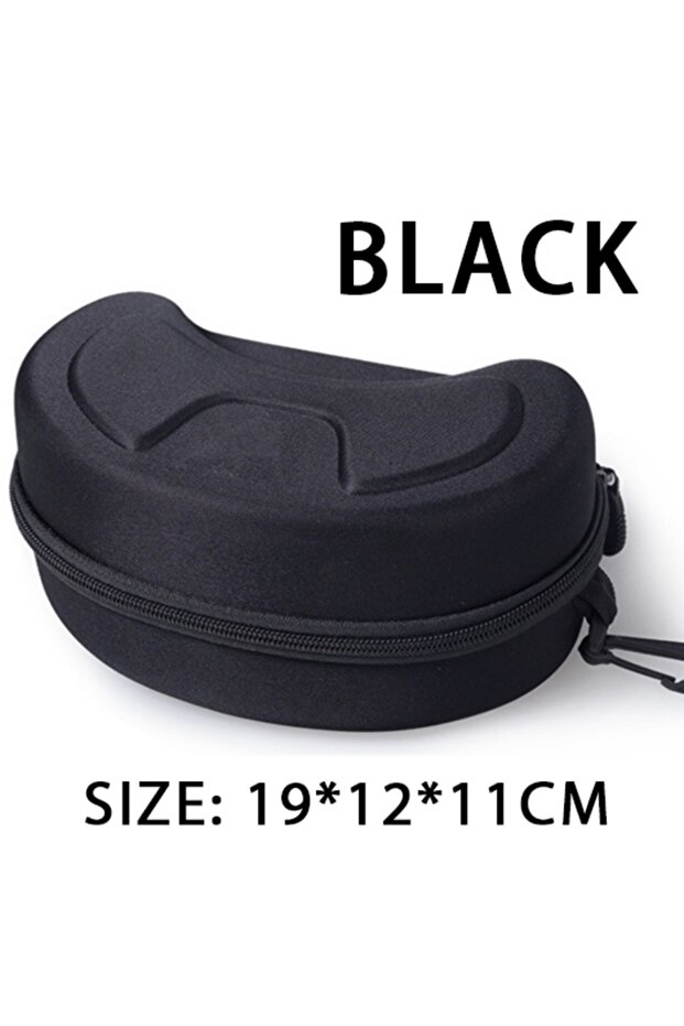 B Portable Eva Ski Glasses Protector Case Snowboard Skiing Eyewear Carrying Case Zipper Hard Box Ho.