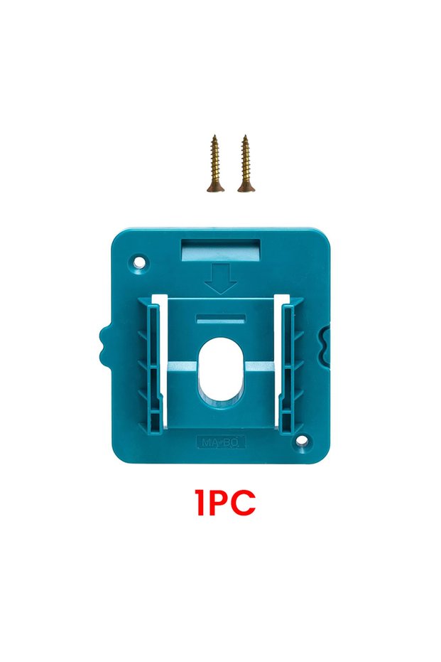 1PC 1-10 PCS Battery Holder for Makita 18V Li-ion Battery Tools Machine Holder Storage Rack Wall Mou