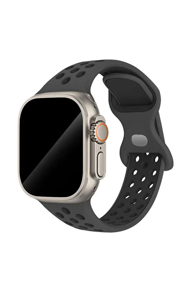 44 45 42 49 S10-46MM 21 Black Black Original Sport Strap for Apple Watch Band 46mm 49mm 45mm 44mm 38