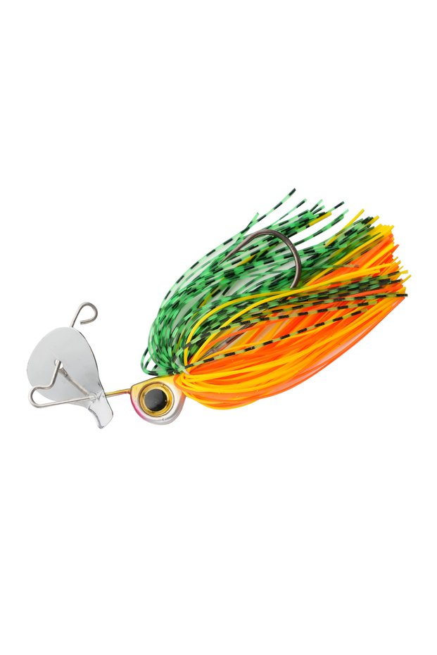 E Fishing lure metal bait 15g 0.53OZ spinner bait Big Blade Jig wobbler Fishing lure for bass pike