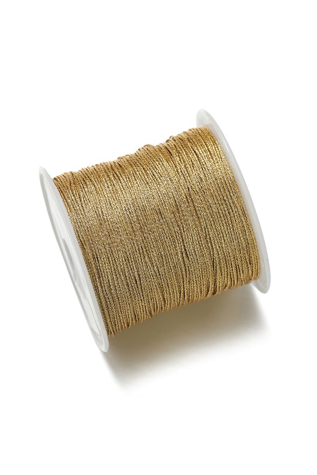 0.4mmx50m Yellow 1Roll 25-100m 0.2/0.4/0.6/0.8mm Multi Size Colored Lines Bead String Sewing Thread