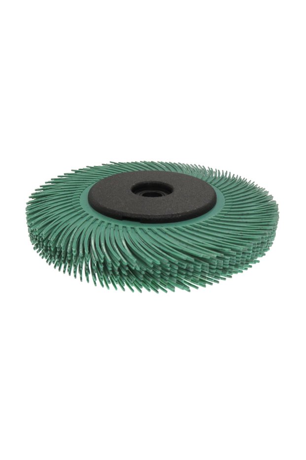 1pcs Green 50Grit 6 Inch Nylon Abrasive Grinding Wheel Brush Anti-Clogging Long Lifespan for Metal S