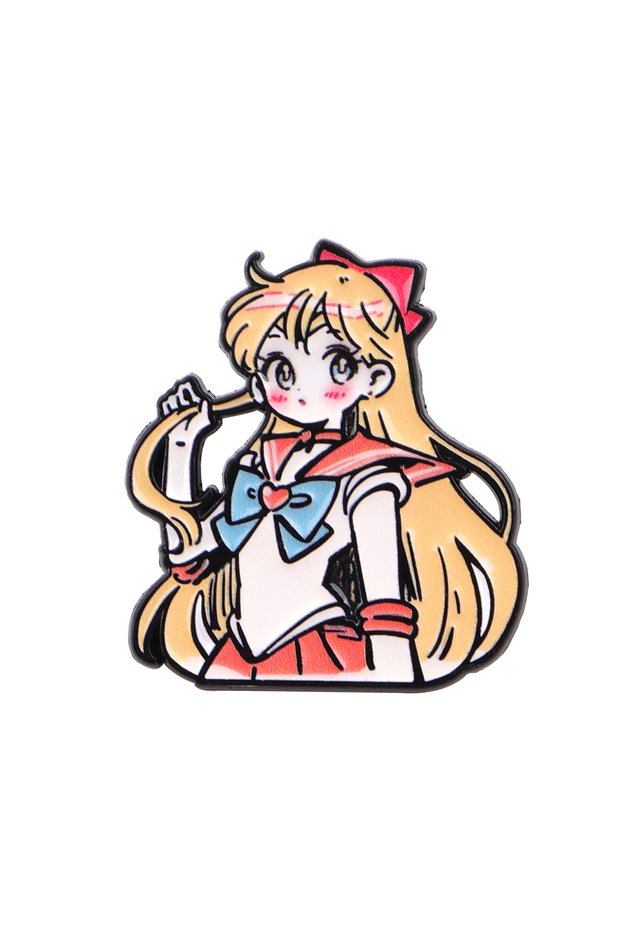 Bandai 9 Cartoon Anime Brooches For Women Kawaii Enamel Pin Fashion Metal Badge Jewelry Clothing Bac