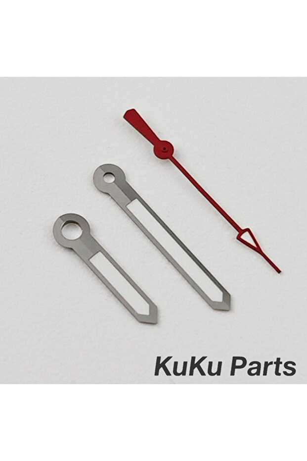 NO.3 Silver Red Superior NH35 Hands Black Silver Aquanaut Needles Green Luminous Watch Hands For NH3