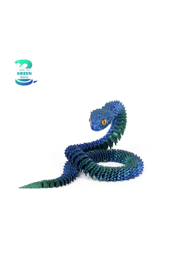 30cm Random A 30cm 3D Printed Snake Movable Joint Fidget Toy Funny Simulation Snake Office Desktop O