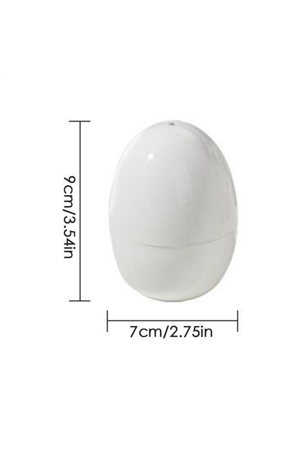 1 egg Microwave Egg Poacher Microwave Boiled Egg Maker Cooking Accessories Rapid Egg Cooker Egg Stea