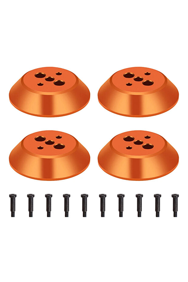Orange Motor Cover Cap for DJI Avata 2 Drone Aluminum Alloy Protection Guard Dust-proof Engine Prote